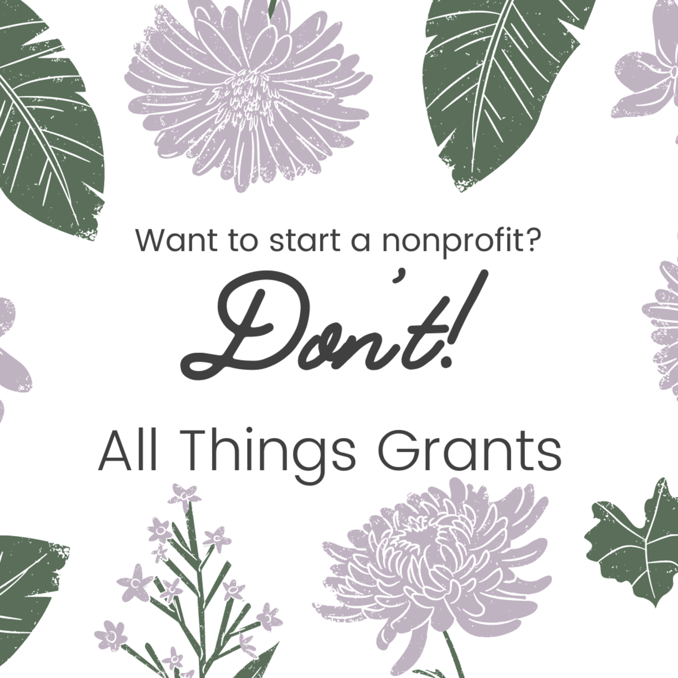 See Want to start a nonprofit? DON'T! All Things Grants from TechSoup